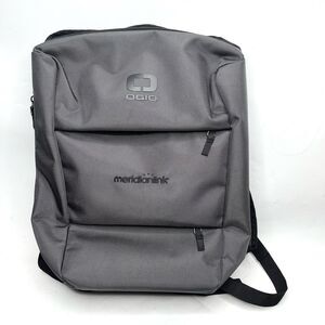 NWOT OGIO Sprint Pack Black Gray Backpack Adjustable Meridianlink Logo Laptop